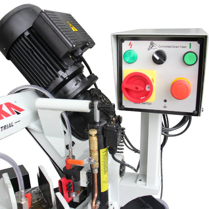 KAKA Industrial BS-76G, 7.8"x6.7" horizontal bandsaw, 115V-60HZ-1PH Metal Cutting Band Saw, Solid Design Metal Bandsaw, High Precision Metal Band Saw, Space Saver Metal Cutting Band Saw - 188016V115