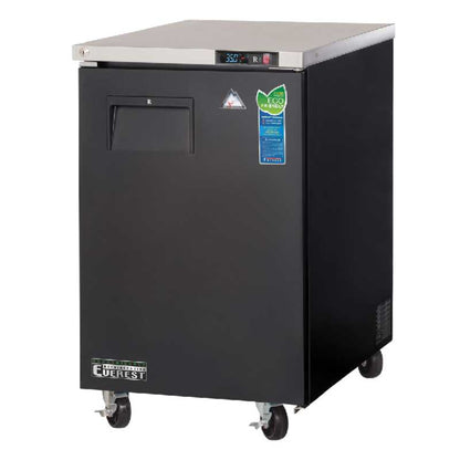 Everest Back Bar Refrigerator Cooler One Section 8 cu. ft. - EBB23