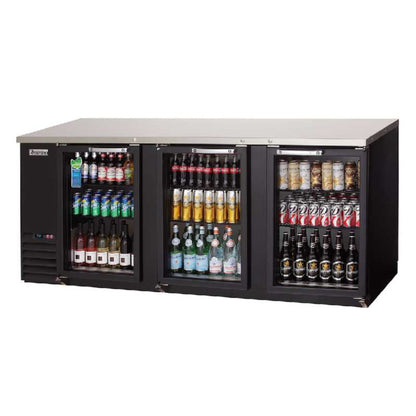 Everest Commercial 89" Back Bar Refrigerator Cooler - EBB90G-24