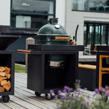 OFYR Kamado Table Black 65 PRO Concrete The Bastard - O-K-T-B-65-PRO-TW-KJ