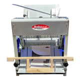 BakeMax  30" Gravity Feed Bread Slicer, Countertop, 15" Max Loaf Length, 110/60/1 - BMGF001-2