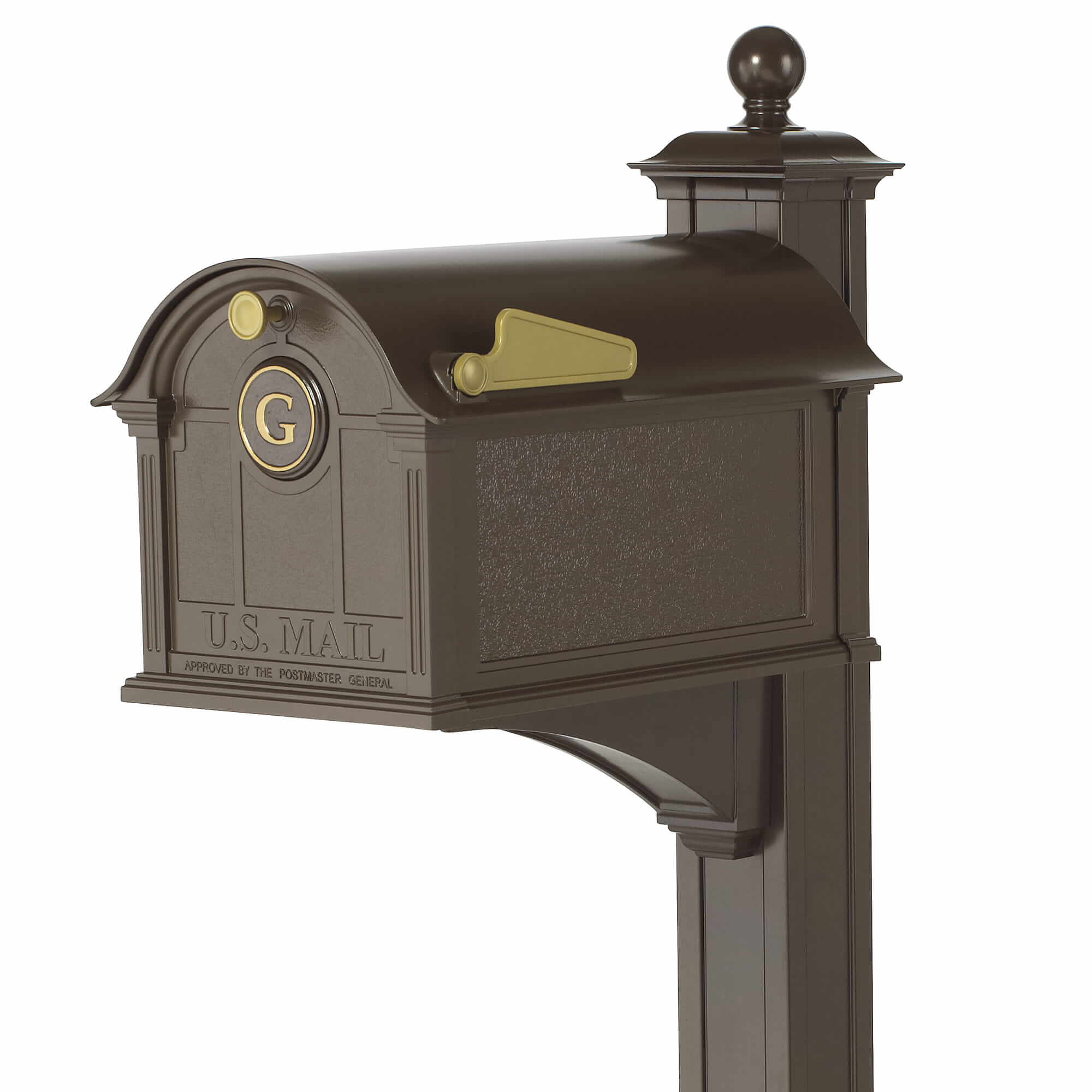 Whitehall Balmoral Mailbox Monogram & Post Package -  16513