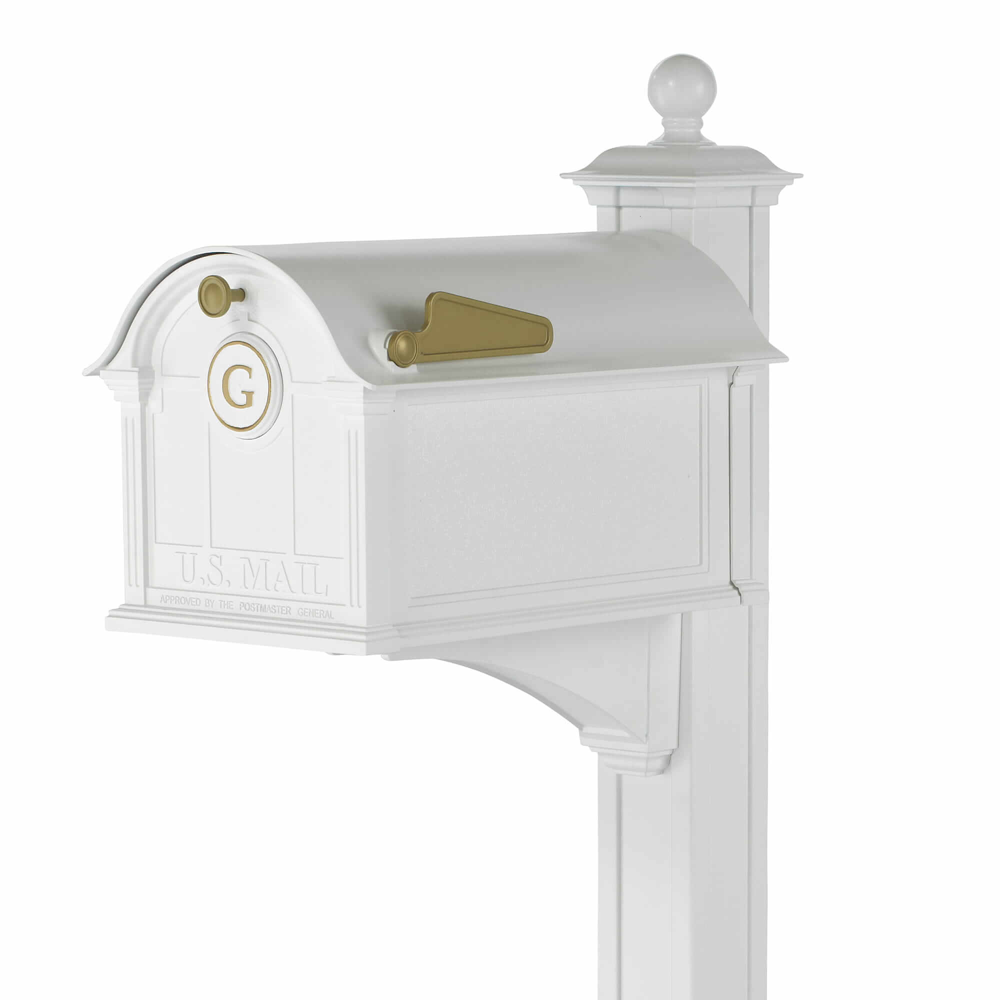 Whitehall Balmoral Mailbox Monogram & Post Package -  16513