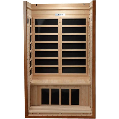 Dynamic Barcelona 1-Person Low EMF FAR Infrared Sauna (DYN-6106-01) - DYN-6106-01