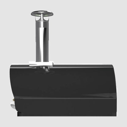 Belforno Countertop Grande Gas-Fired Pizza Oven-Black Side