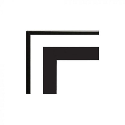 Beveled Frame Black 72" - HMFAF72BL
