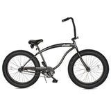Tracer 26" Avalon GT Fat Tire Stretch Beach Cruiser Bike - MB-AVALON GT-BK/BK