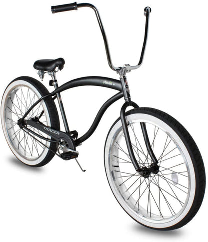 Tracer 29" Avalon GT Fat Tire Stretch Beach Cruiser Bike - MB-AVALON GT29-MBK/PLS