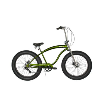 Tracer 26" Avalon GT Fat Tire Stretch Beach Cruiser Bike - MB-AVALON GT-BK/BK