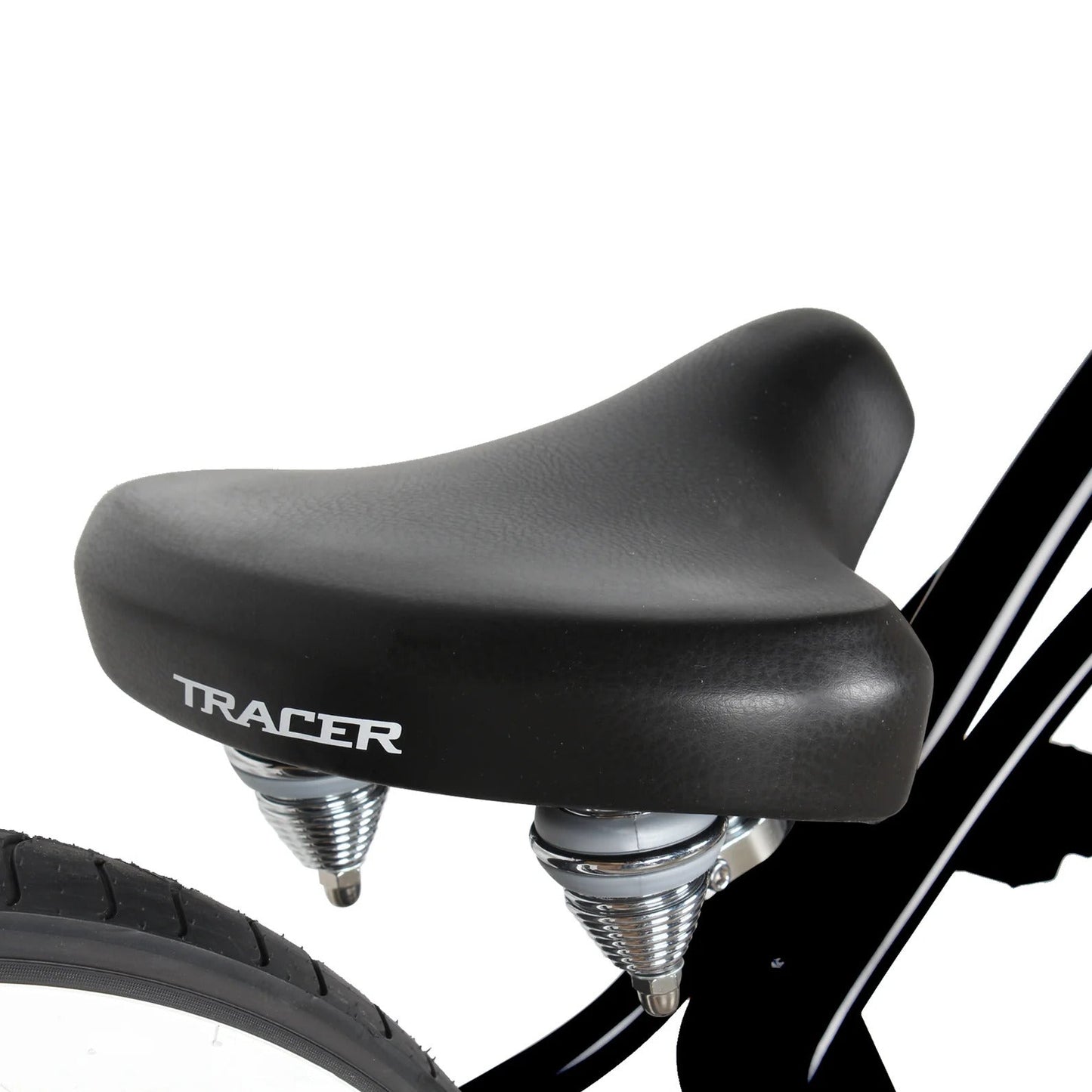 Tracer 29" Master 1-Speed Chopper Stretch Beach Cruiser Fat Tire Bike - MB-MASTER-BK