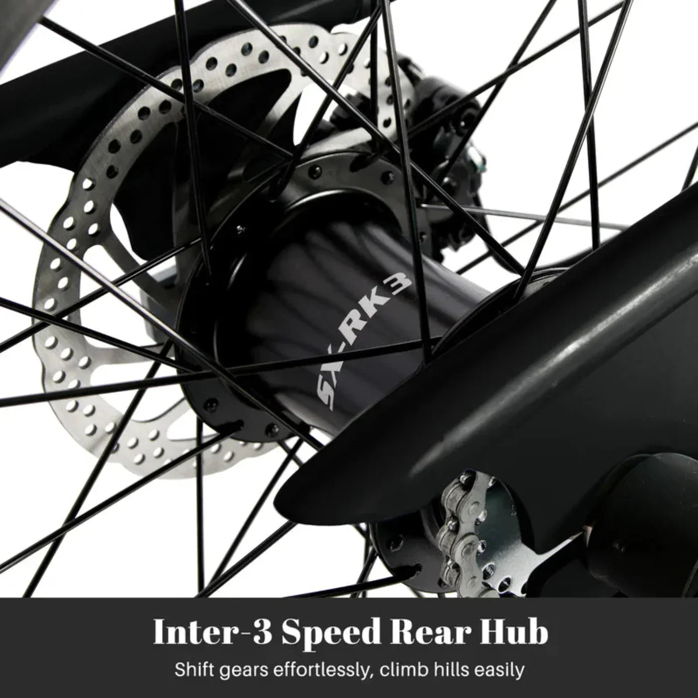 Tracer 20" Master 3i 3-Speed Chopper Style Cruiser Bike - MB-MASTER 3I DS-MBK