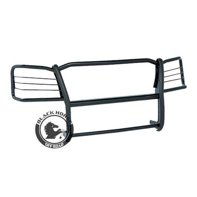 Black Horse Modular Grille Guard Black - BLK17DG113MA