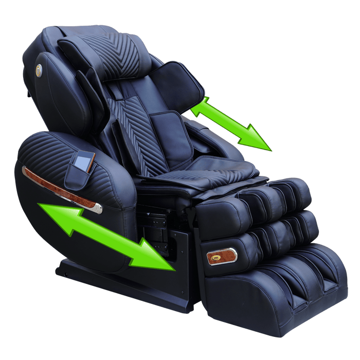 Luraco iRobotics 9 Max Plus Massage Chair - Black