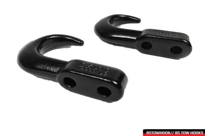 Fab Fours FS11-Q2561-1 Ford F250/F350 Superduty 2011-2016 Black Steel Elite Front Bumper No Guard with Tow Hooks