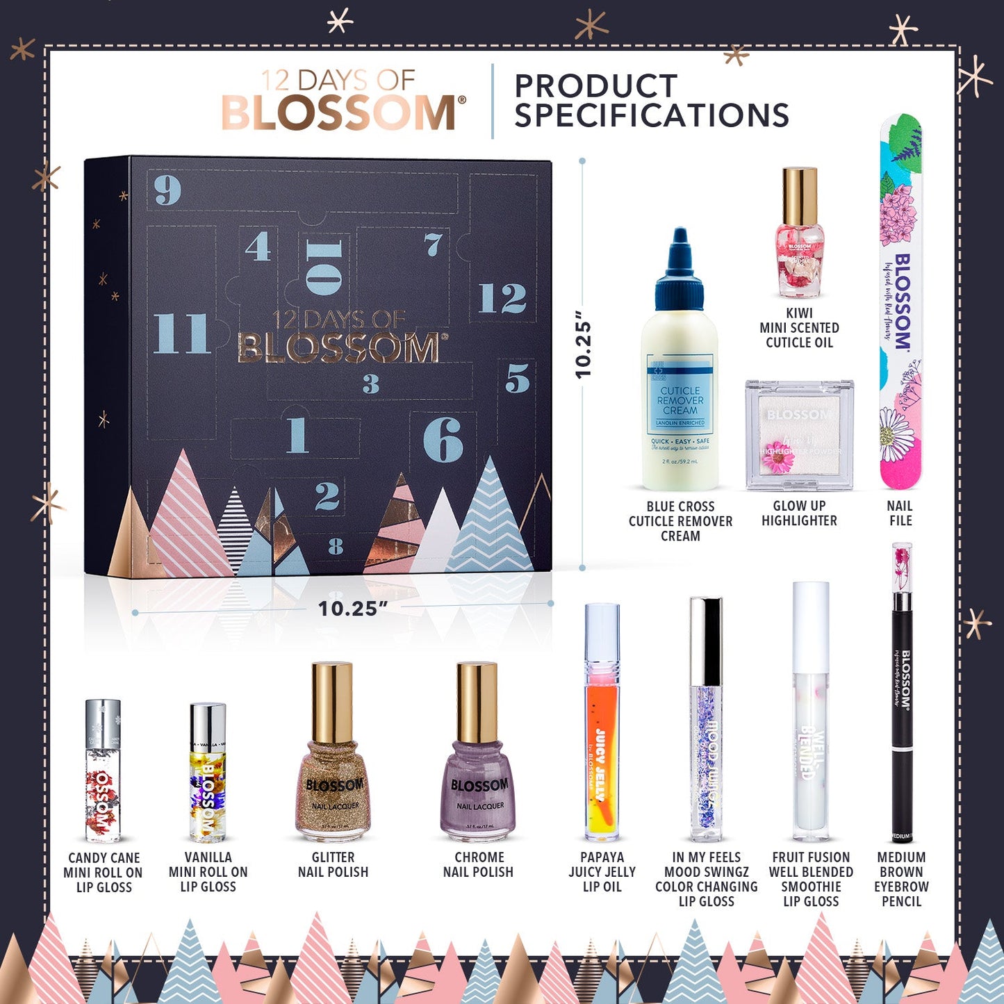 Blossom Advent Calendar - 12 days of Blossom - BL-AC2