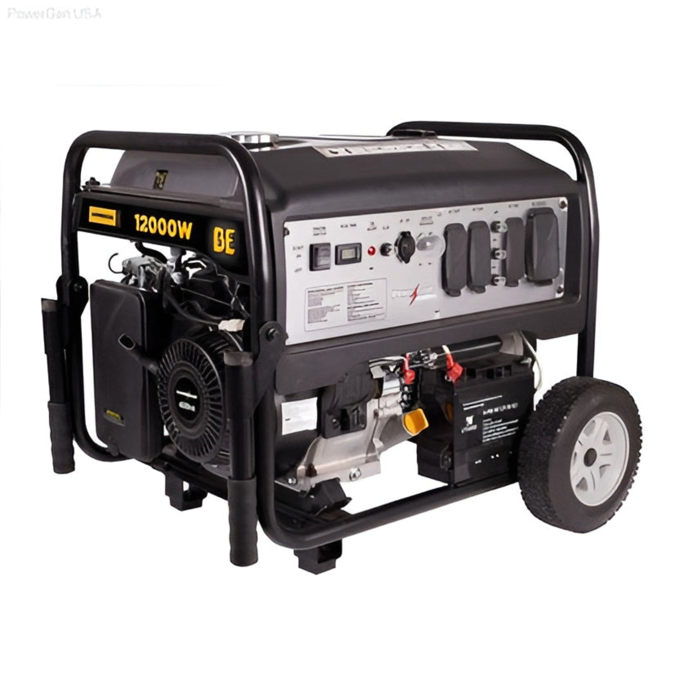 BE Power Equipment 12000 Watt Electric Start Generator - PowerGen USA - BE12000ES