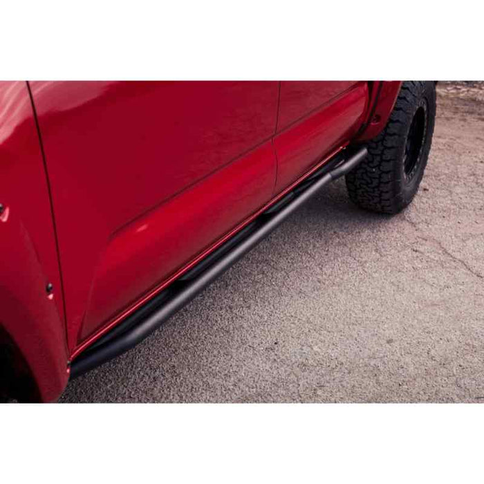 Body Armor 2005-2023 Toyota Tacoma Double Cab Short Bed Revo Rock Sliders - TC-4125