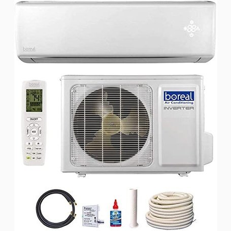 Boreal Brisa 18 Seer Ductless Mini Split Air Conditioner - 115v/60hz -Brs12hpl1iak