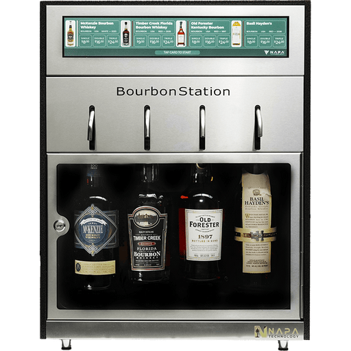 Napa Technology BourbonStation | Dispensing System Machine | Bottle dispenser - MX4-Q3BS