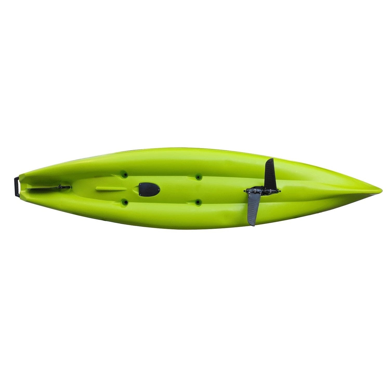 Born Salty Breakwater 12 Kayak - Neon Green - Pedal Drive Package - Backyard Provider