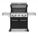 Broil King 63" 5-Burner Black Baron 590 Pro Gas Grill w/ Side Burner & Rear Rotisserie Burner - 876244 LP