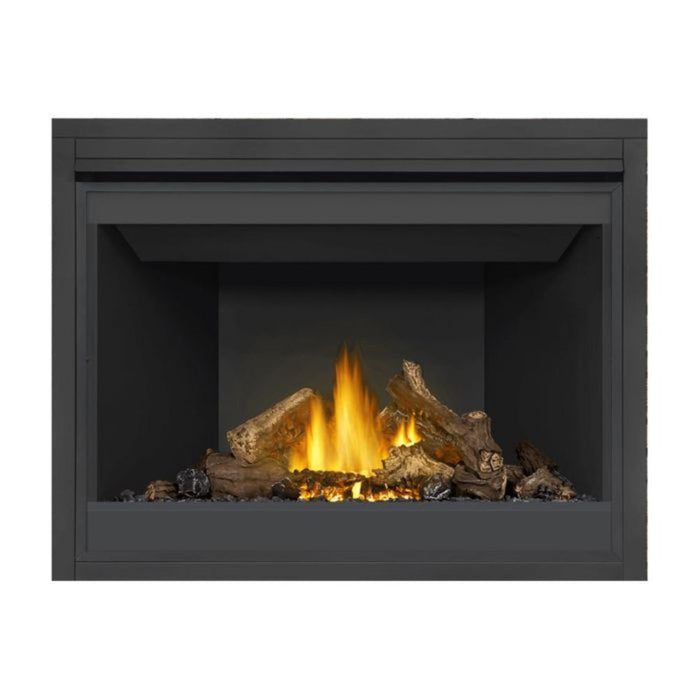 Napoleon Fireplaces Build-In Electronic Ignition Direct Vent Gas Fireplace, Ascent Series, Black, Napoleon, 46", B46NTRE