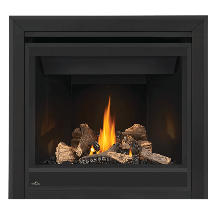 Napoleon Fireplaces Built-In Direct Vent Natural Gas Fireplace with Safety Barrier and Electronic Ignition, Ascent Series, Napoleon, 35",B36NTRE