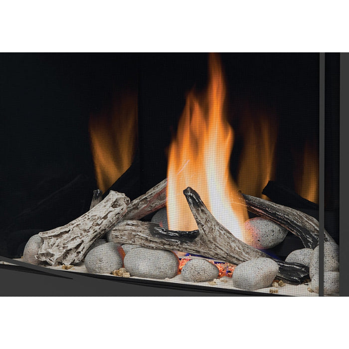 Napoleon Fireplaces Built-In Direct Vent Natural Gas Fireplace with Safety Barrier and Millivolt Ignition, Ascent Series, Natural Gas, Napoleon, 42", B42NTR