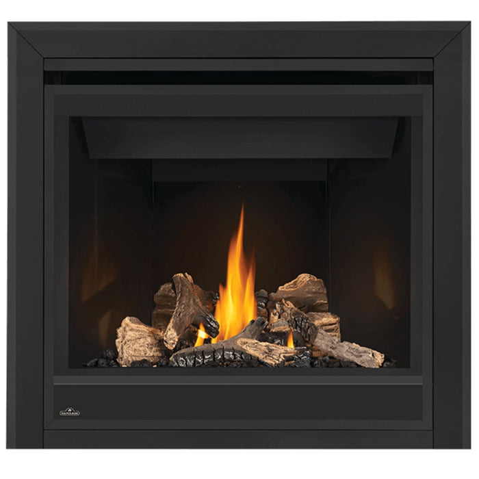 Napoleon Fireplaces Built-In Direct Vent Natural Gas Fireplace with Safety Barrier and Millivolt, Ascent Series, Napoleon, 35", B36NTR