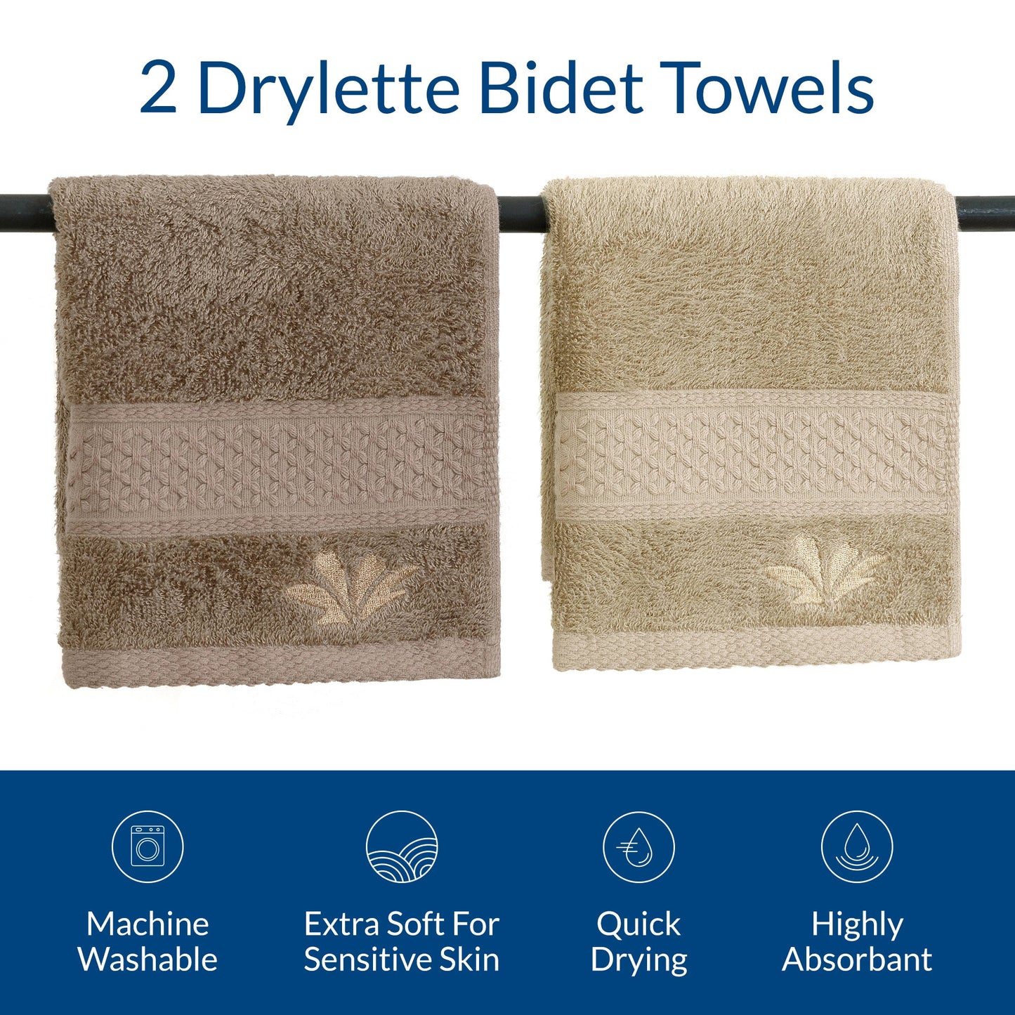 Bio Bidet BB-2000 Bidet Toilet Seat Bundle - 7ZBB2000E DRY