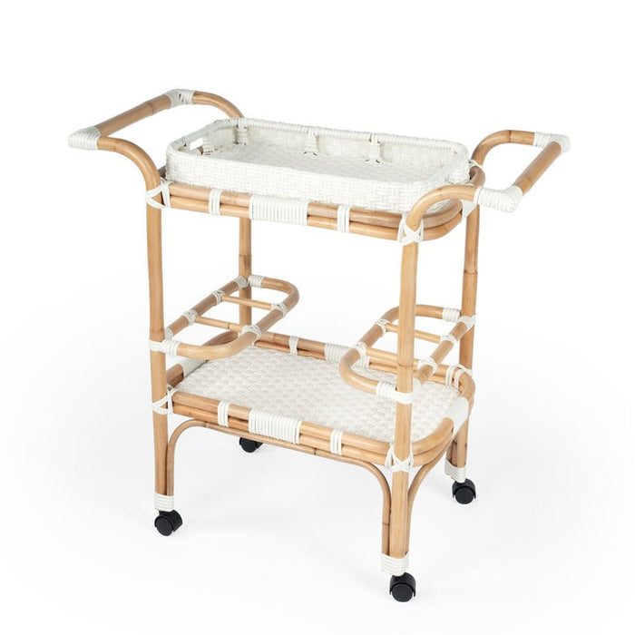 Butler Specialty Selena Rattan Bar Cart - 5397295