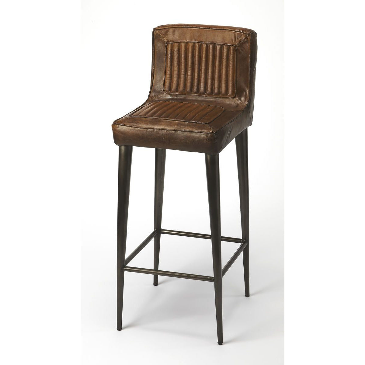 Butler Specialty 4347344 Maxwell Leather Bar Stool