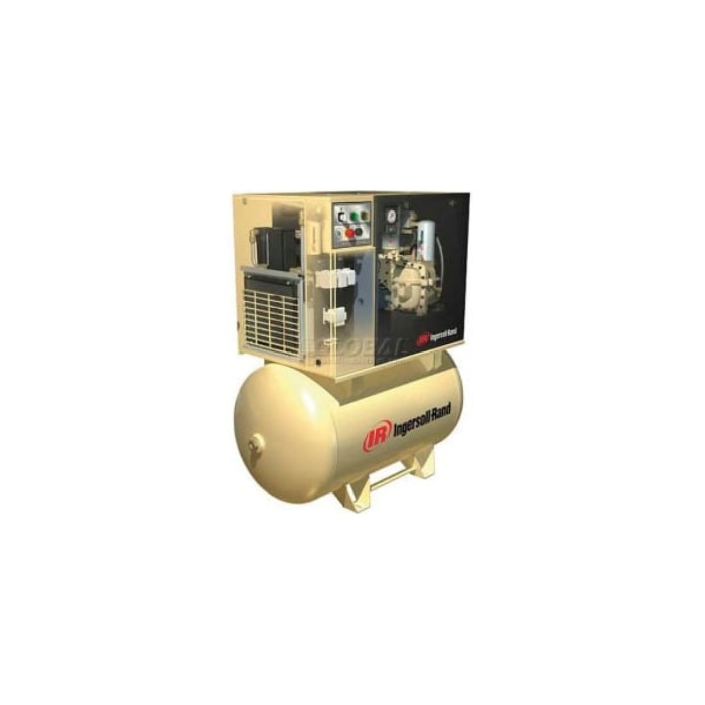 Ingersoll Rand Ingersoll Rand UP6-5TAS-125, 5 HP, Rotary Screw Comp, 120 Gal, Horiz., 125 PSI, 18.5 CFM, 1PH 200V - 1761830237343_230