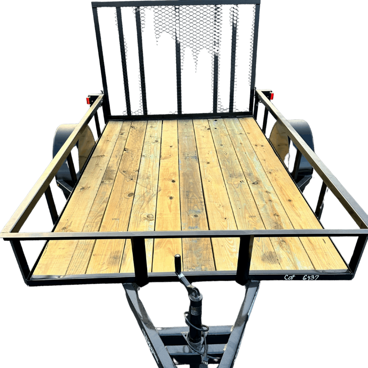 Bye Rite 6ft x 10ft Single Axle Utility Trailer  - BYE-BR1767