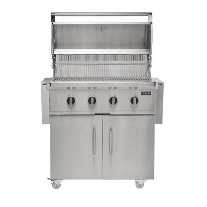 Coyote CL-Series 36" Grill on Cart - C3CL36+C3S36CT