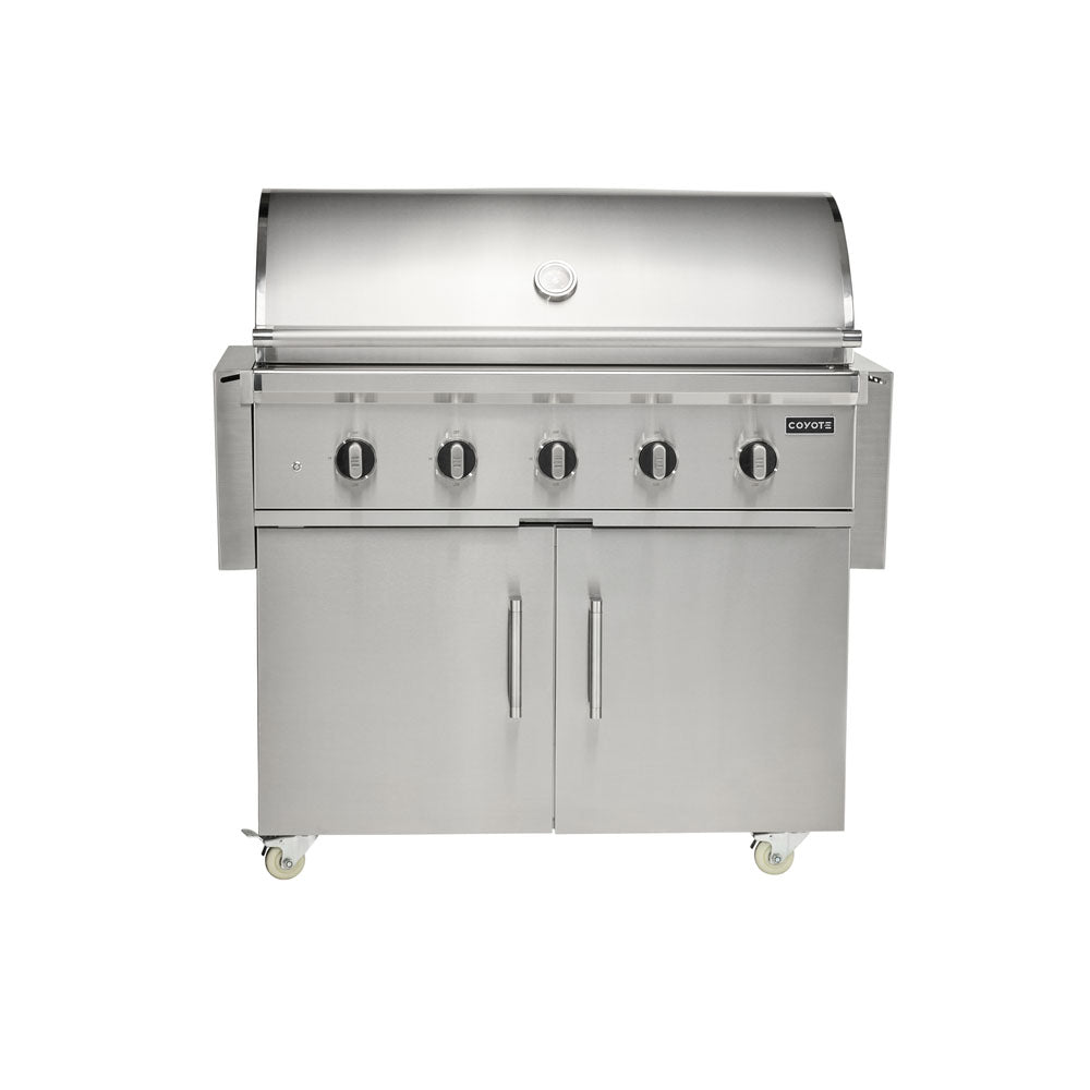 Coyote CL-Series 42" Grill on Cart - C3CL42+C3S42CT