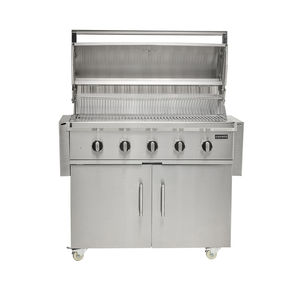 Coyote CL-Series 42" Grill on Cart - C3CL42+C3S42CT