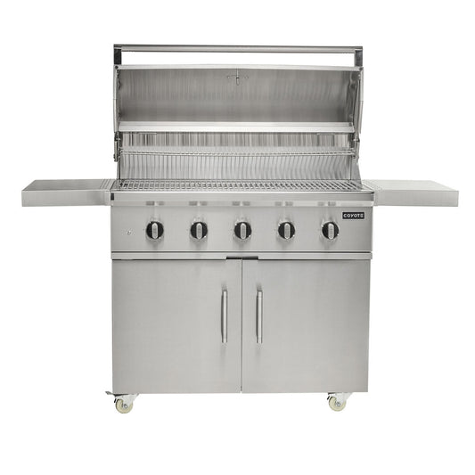 Coyote CL-Series 42" Grill on Cart - C3CL42+C3S42CT
