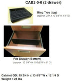 Gardall Drawer Jewelry Cabinet - CAB2-0-0 2