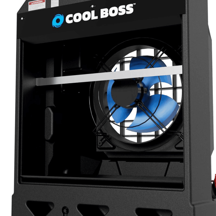 Cool Boss CB-14 Evaporative Air Cooler - Swing Louvers - 14 Inch Fan - 5150030