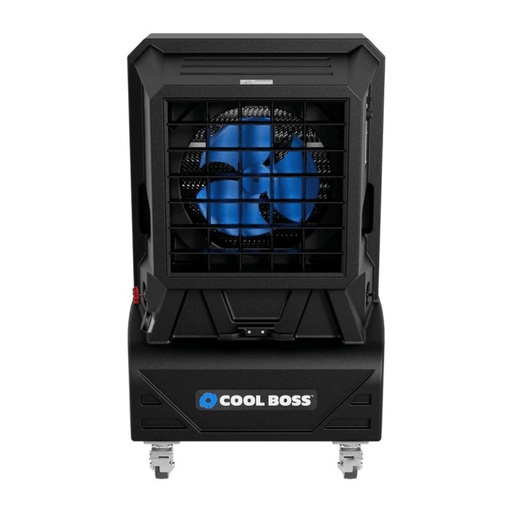 Cool Boss CB-14 Evaporative Air Cooler - Swing Louvers - 14 Inch Fan - 5150030