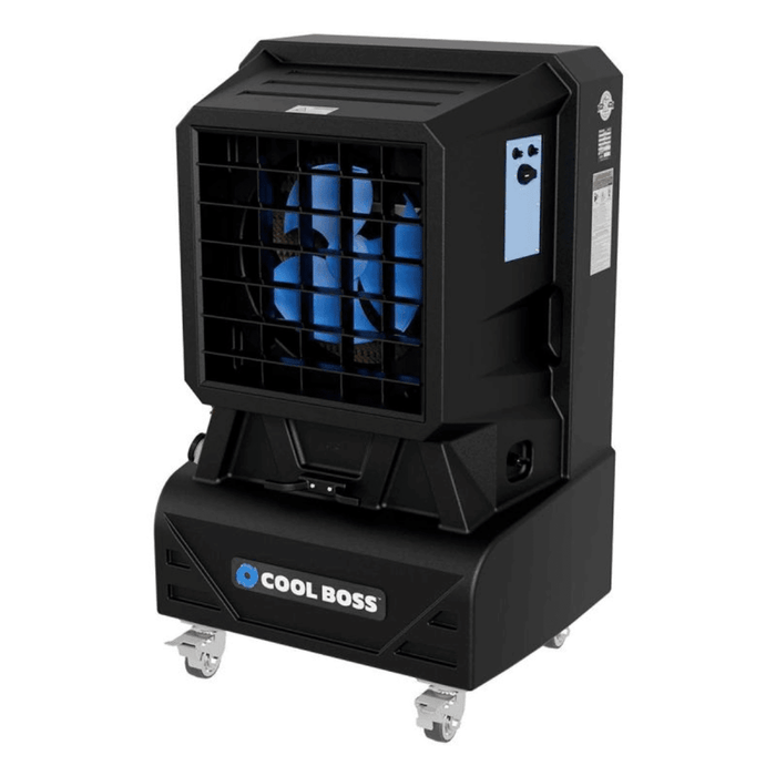 Cool Boss CB-14 Evaporative Air Cooler - Swing Louvers - 14 Inch Fan - 5150030