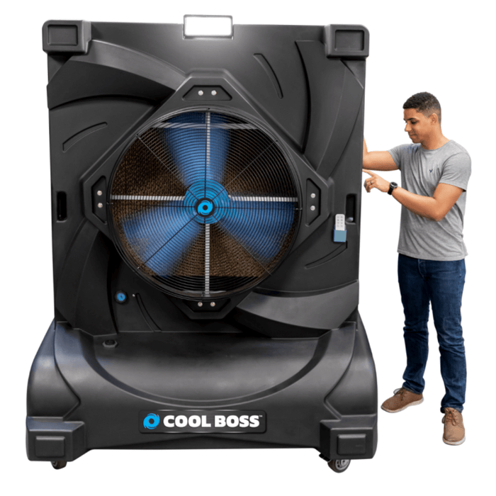 Cool Boss CB-36 Evaporative Air Cooler - Fixed Style - 36 Inch Fan - 5150153