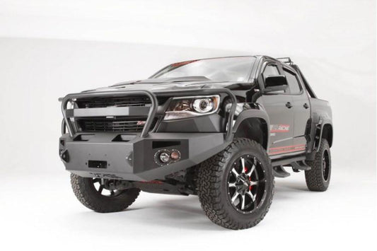 Fab Fours CC15-H3350-1 Chevy Colorado 2015-2020 Premium Front Bumper Winch Ready with Full Guard (Does not fit Chevy Colorado ZR2)
