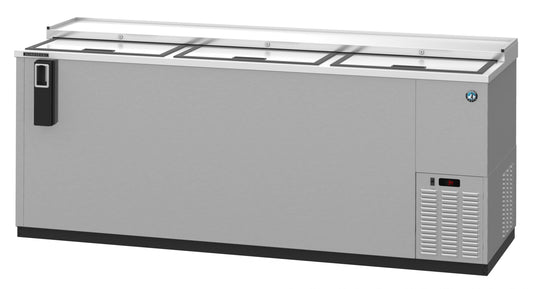 Hoshizaki CC80-S | 80" Wide Stainless Steel Horizontal Slide Top Bottle Cooler - CC80-S