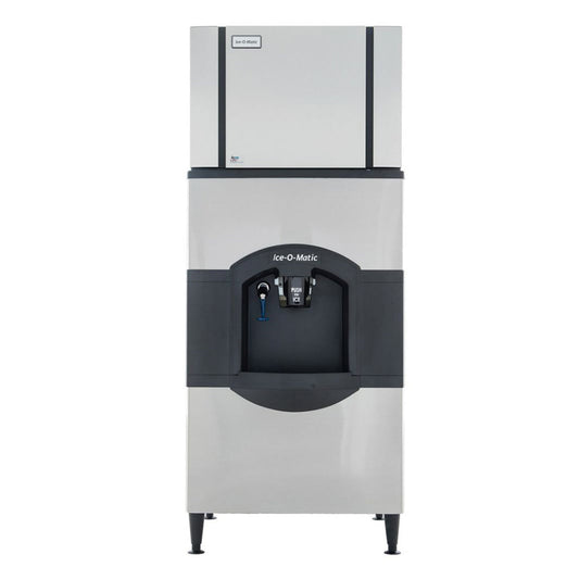 Ice-O-Matic 30" Floor Model Water & Cube Ice Dispenser 180 lb Storage, 115v - CD40130