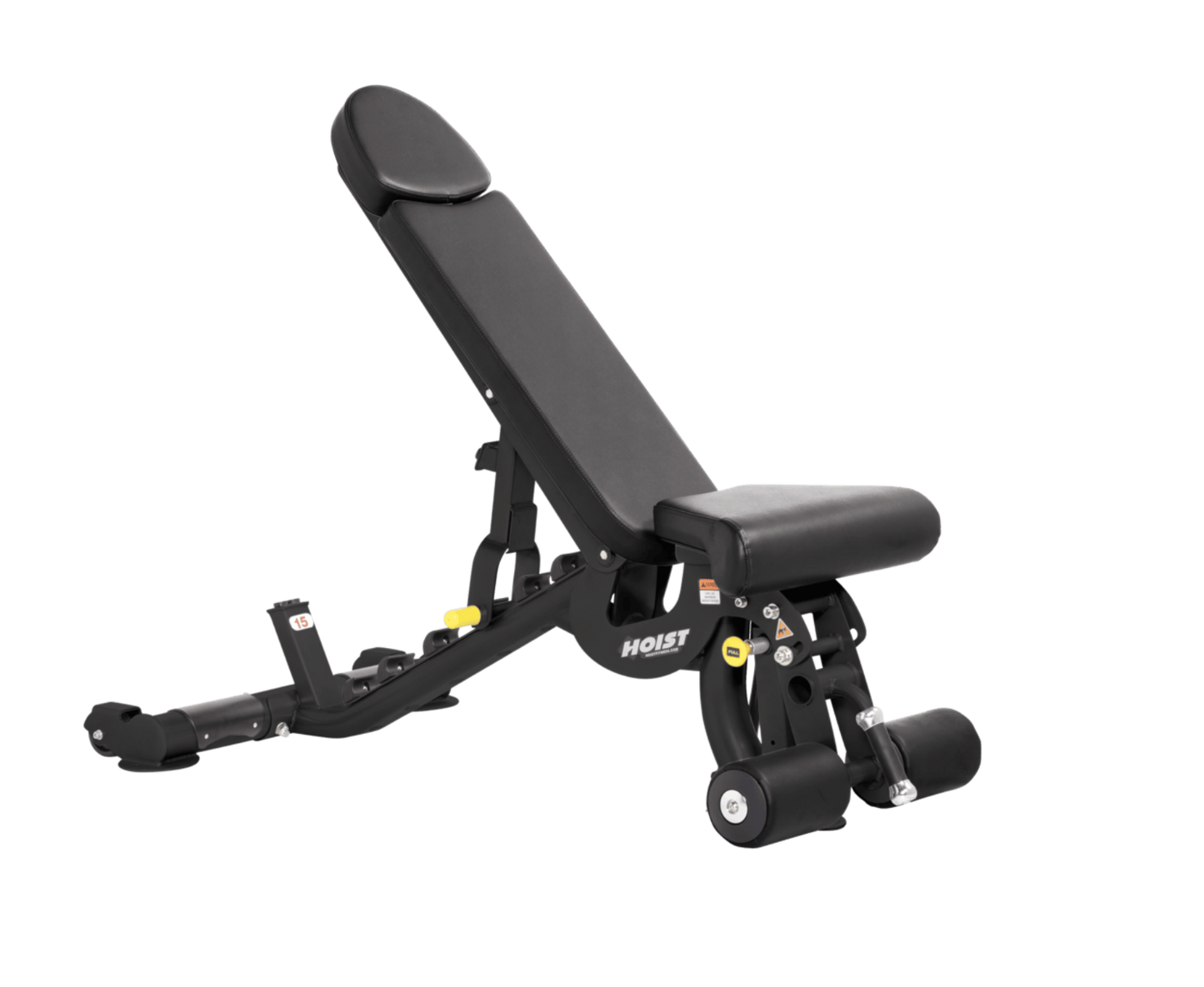 Hoist Super Flat/Incline/Decline Bench - CF-3165-Black Black