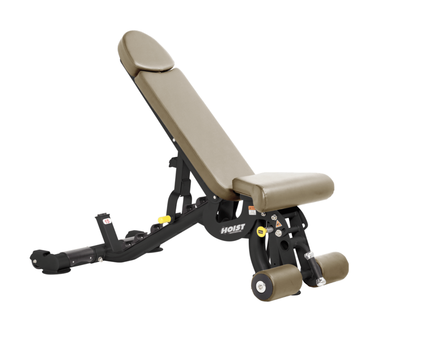 Hoist Super Flat/Incline/Decline Bench - CF-3165-Black Black