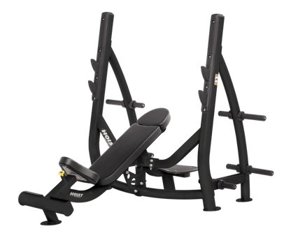 Hoist Olympic Incline Bench With Storage - CF-3172-a-Black