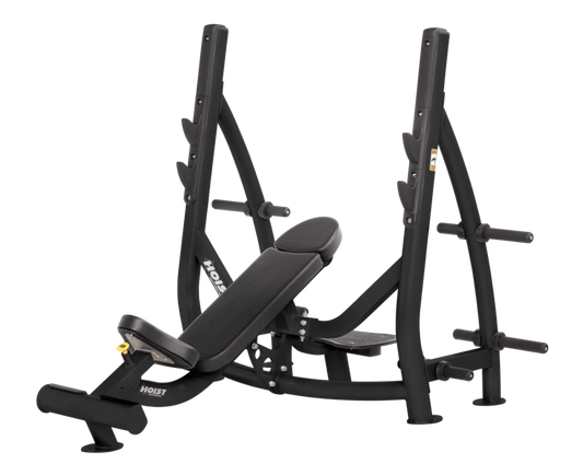 Hoist Olympic Incline Bench With Storage - CF-3172-a-Black